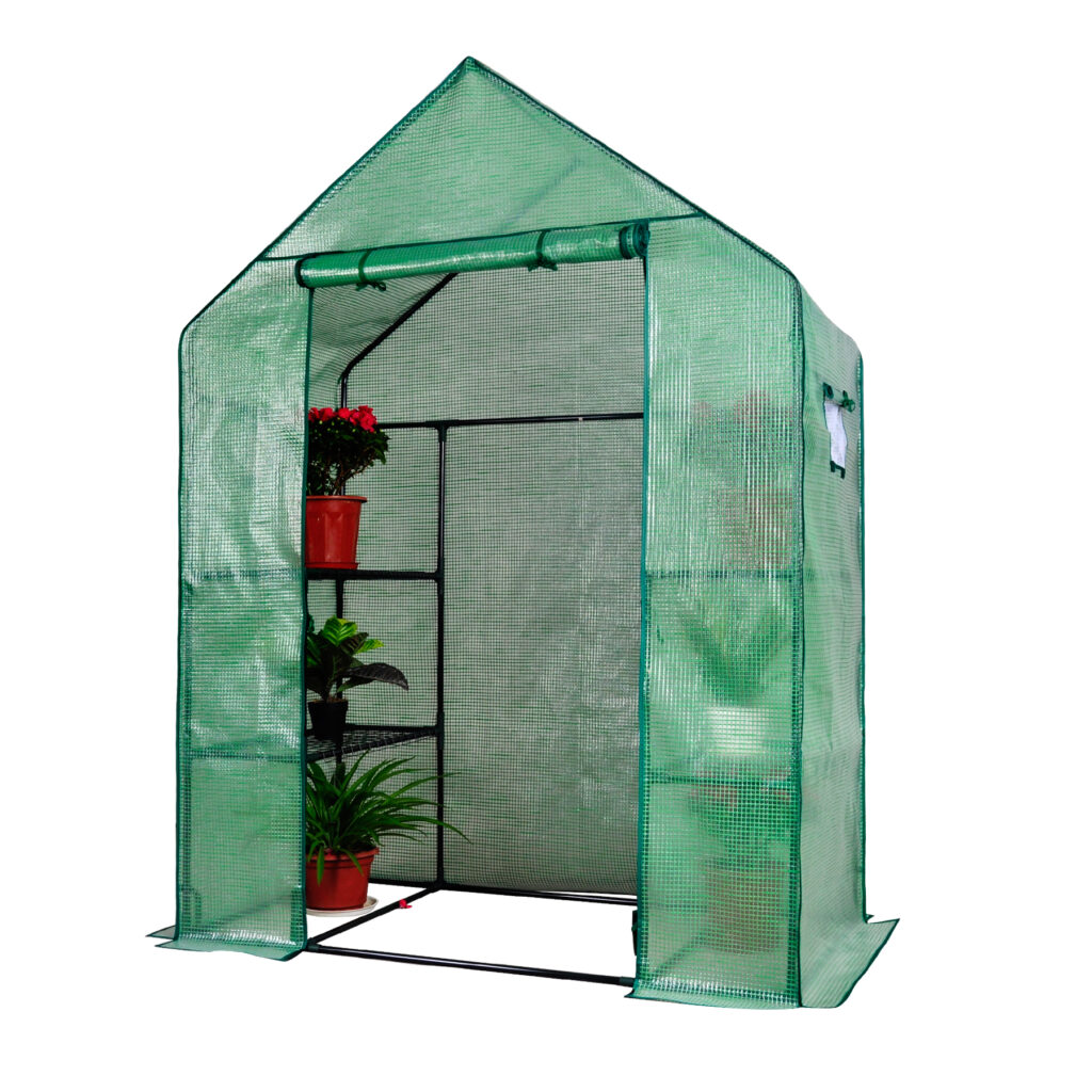 Herzberg HG 8002 Walk In Greenhouse avec fenetres